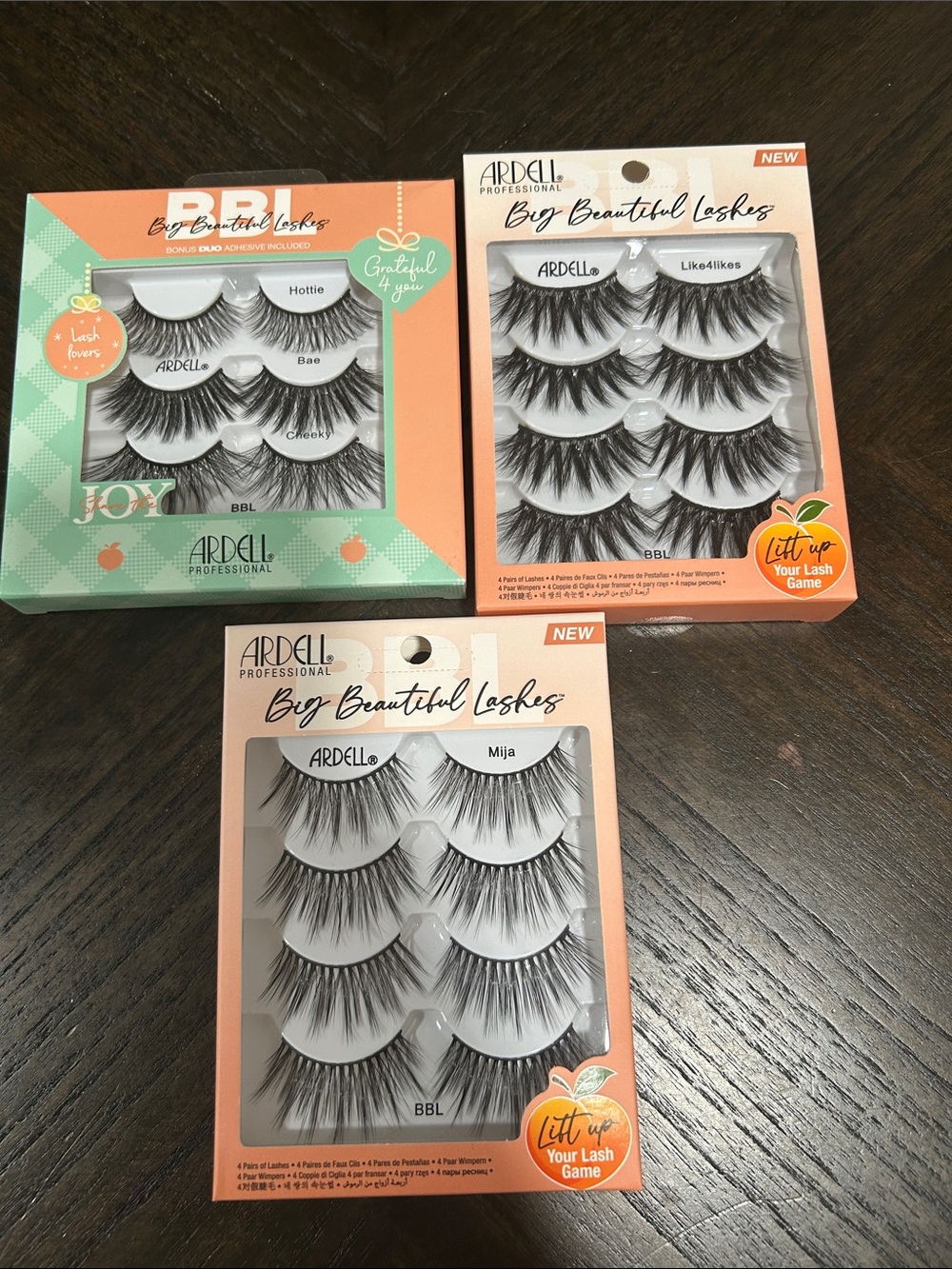 Ardell Big Beautiful Lashes 3-Pack - Black